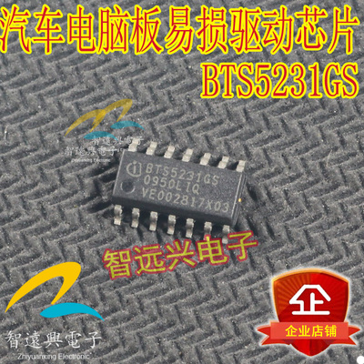 BTS5231GS 汽车电脑板易损芯片 汽车电脑IC