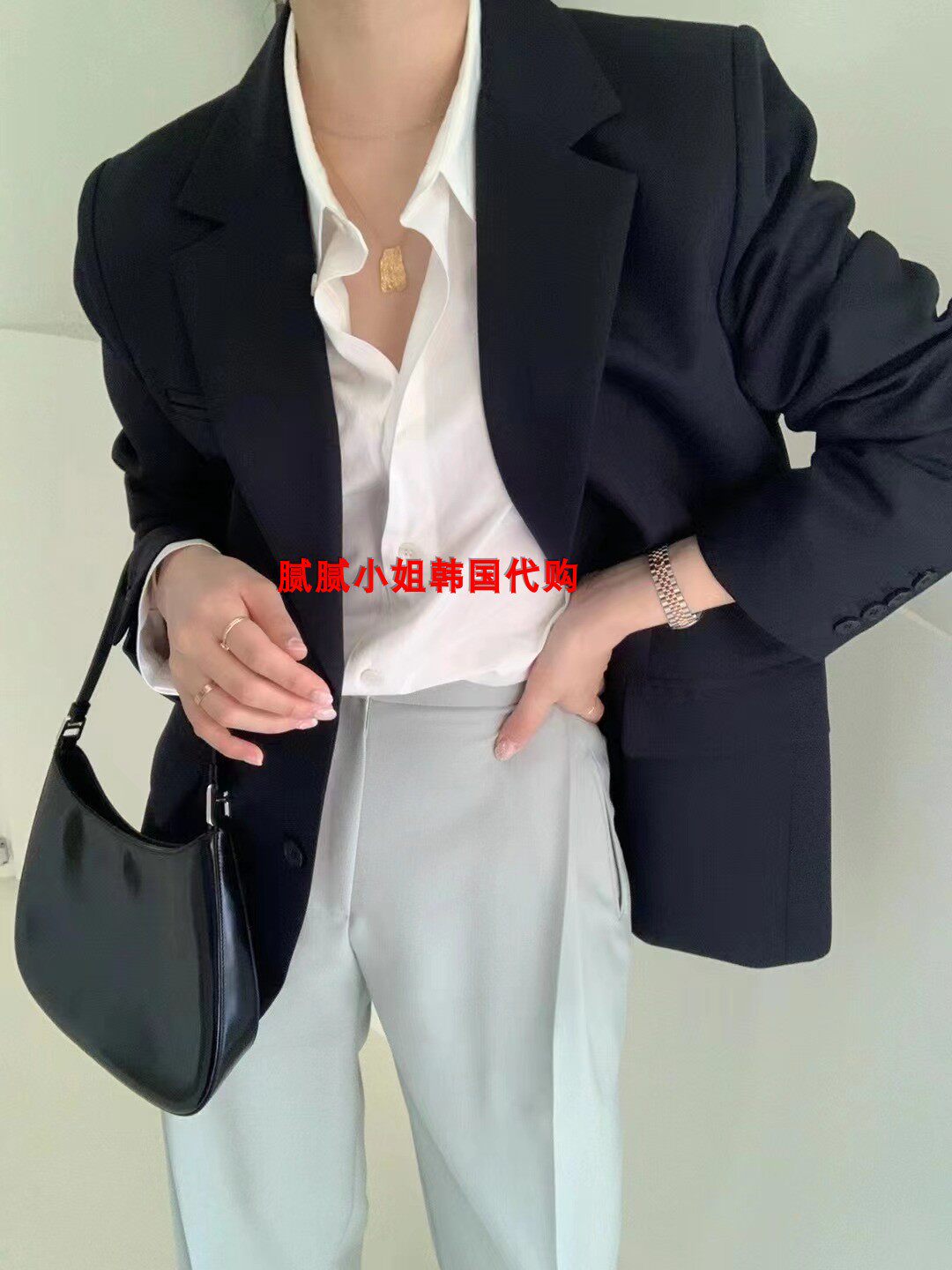 2024 CRUISE NEW KOREA DONGDAEMUN PURCHASING PROPERR SLIT GENTLE SUIT 023307