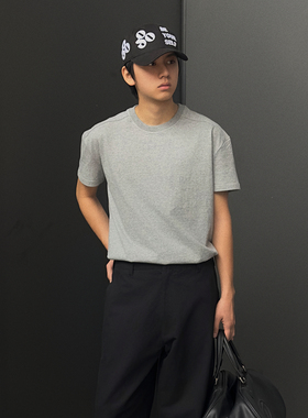 BPCALL 25SS 1.0纯棉健身短袖T恤圆领亲肤透气简约百搭宽松纯色