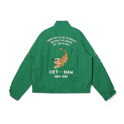 BPCALL25AW 刺绣哈灵顿夹克vintage cleanfit 限量30件(卖完不补)