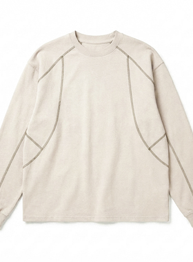 BPCALL26SS 蜘蛛长袖260克纯棉面料透气四针六线明线设计户外