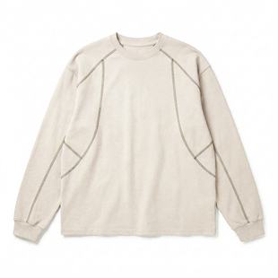 BPCALL26SS 260克纯棉面料透气四针六线明线设计户外 蜘蛛长袖