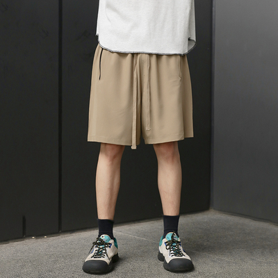 BPCALL25SS  运动短裤夏季新品阔腿宽松版型美式复古慢跑休闲裤