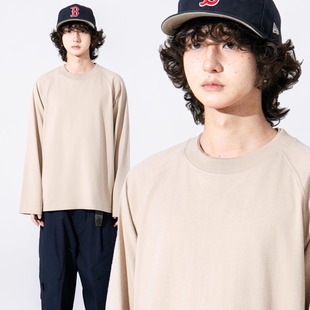 棉基础款 vintage简约设计秋冬cleanfit打底衫 双领长袖 BPCALL24AW