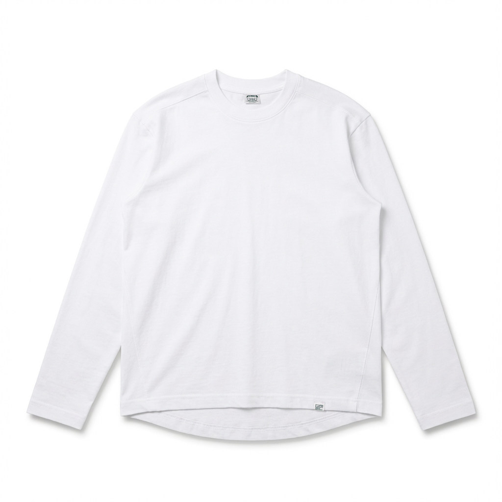 BPCALL 26SS 平肩长袖简约基础款棉cleanfit通勤简约男女通款,男装,T恤,淘宝优惠券,粉丝福利购,淘宝优惠卷