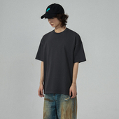 廓形落肩宽松棉CleanFit基础款 BPCALL24SS鱼叉短袖 设计款 T恤男女