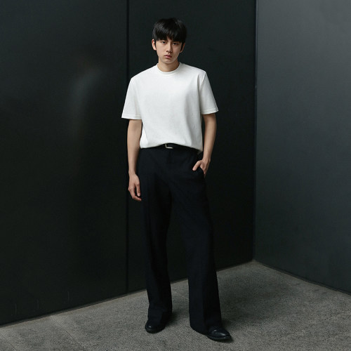 BPCALL 25SS 1.0面料平治短宽T恤复古宽松短袖cleanfit春夏新品