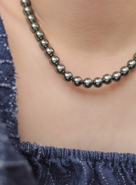 Aimee灰珍珠女性时尚气质