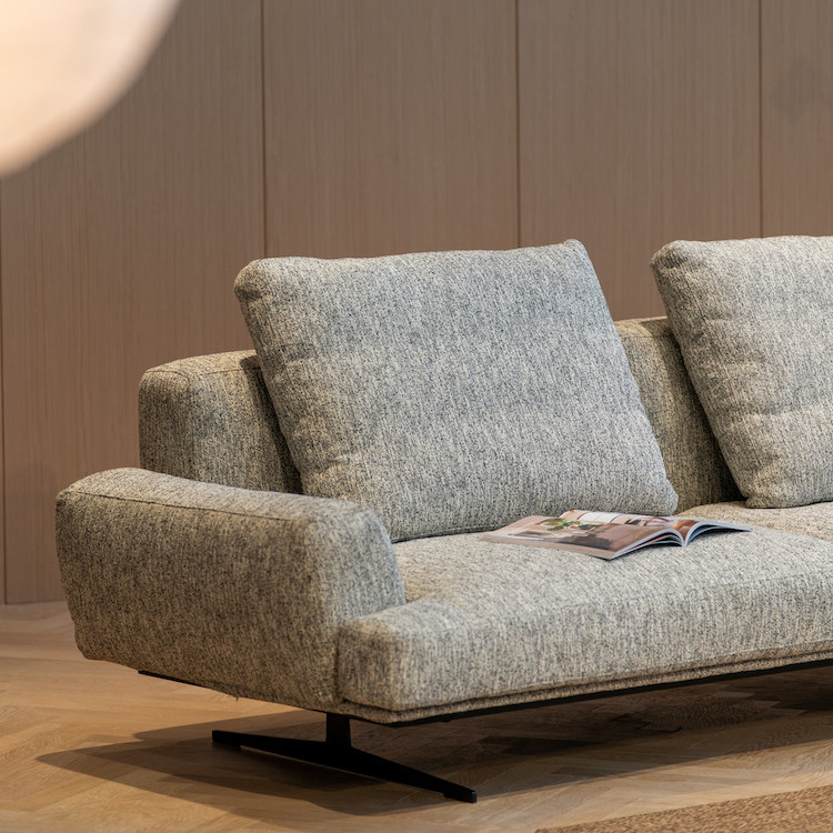 「土星沙发 / 光阴koin concept」现代北欧极简约意式布艺软体