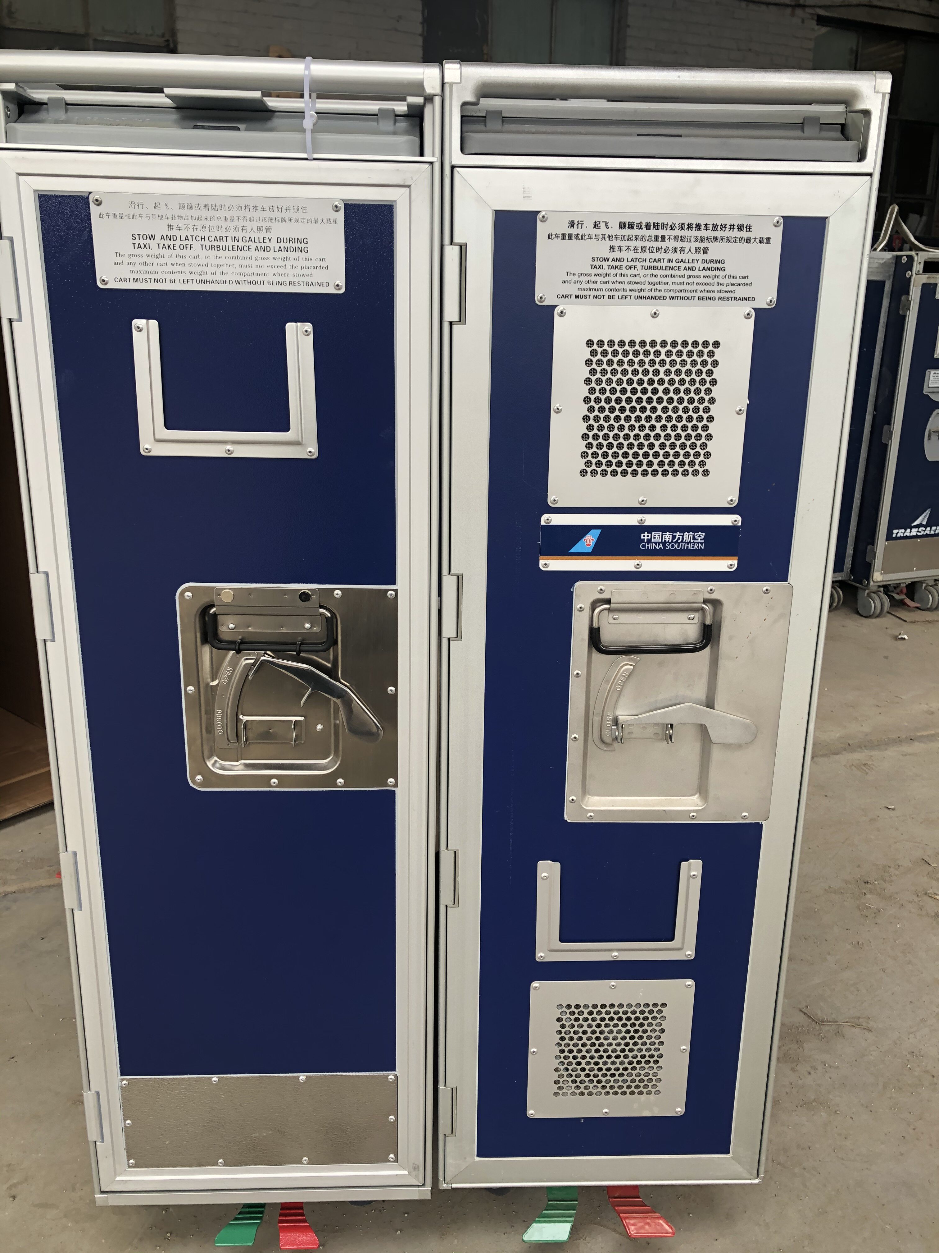 各个航空手推车空乘培训模拟餐车教学车二手 教学演示 拍摄背景