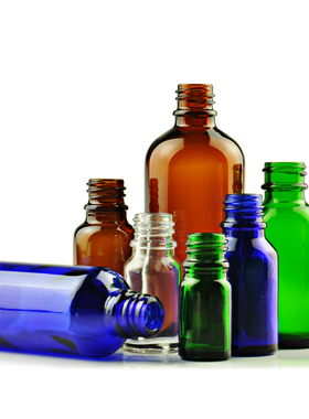 透明玻璃精油瓶蓝绿茶色空瓶分装瓶5 10 15 20 30 50 100ml