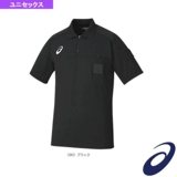Asics, японская футбольная черная быстросохнущая футболка polo с молнией, футболка с коротким рукавом, на молнии