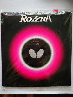 新款日本Butterfly蝴蝶罗泽娜纳涩性反胶胶皮ROZENA内能防弧玫瑰