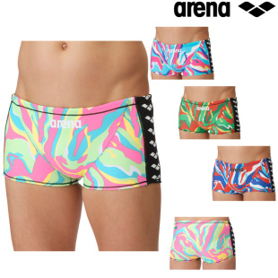 低腰小平角内裤 防水训练泳装 男2022新款 日本Arena阿瑞娜游泳短裤