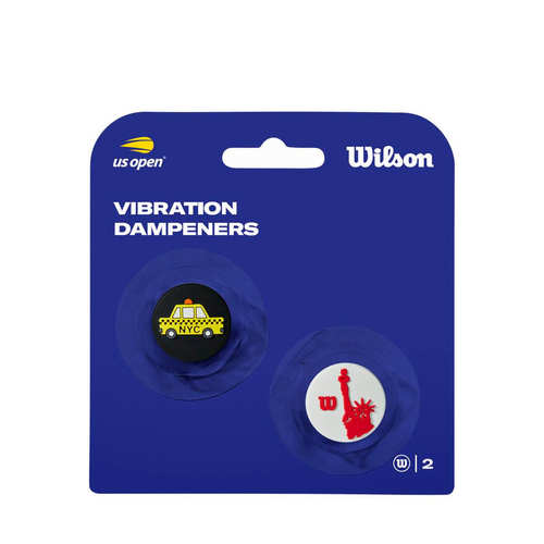 日本代购Wilson威尔逊网球拍避震器配件阻尼器 2PK Yellow/Red