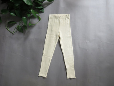 童装打底裤女童弹力美人条裤子