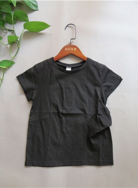 宝儿夏款童装T恤女童立体裁剪纯棉上衣66563