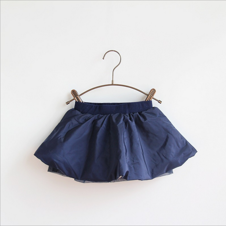 韩国宝儿冬款童装加棉半裙棉伞裙可爱百搭短裙25118