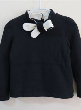 宝儿童装打底衫冬款加绒上衣立领保暖加绒打底衫25819