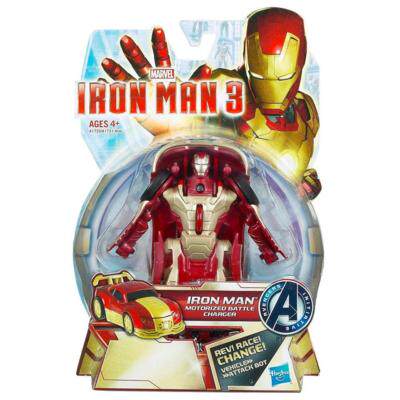 【孩仕宝】玩具模型 复仇者联盟 钢铁侠3 iron man 回力变形跑车