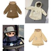 24秋冬新款 男女儿童防水防风防雪滑雪后拉链螺纹棉服宝宝保暖外套