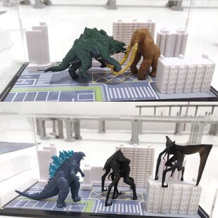 雌雄穆托模型石穆正版彩星哥吉拉大战金刚2手办玩具斯库拉