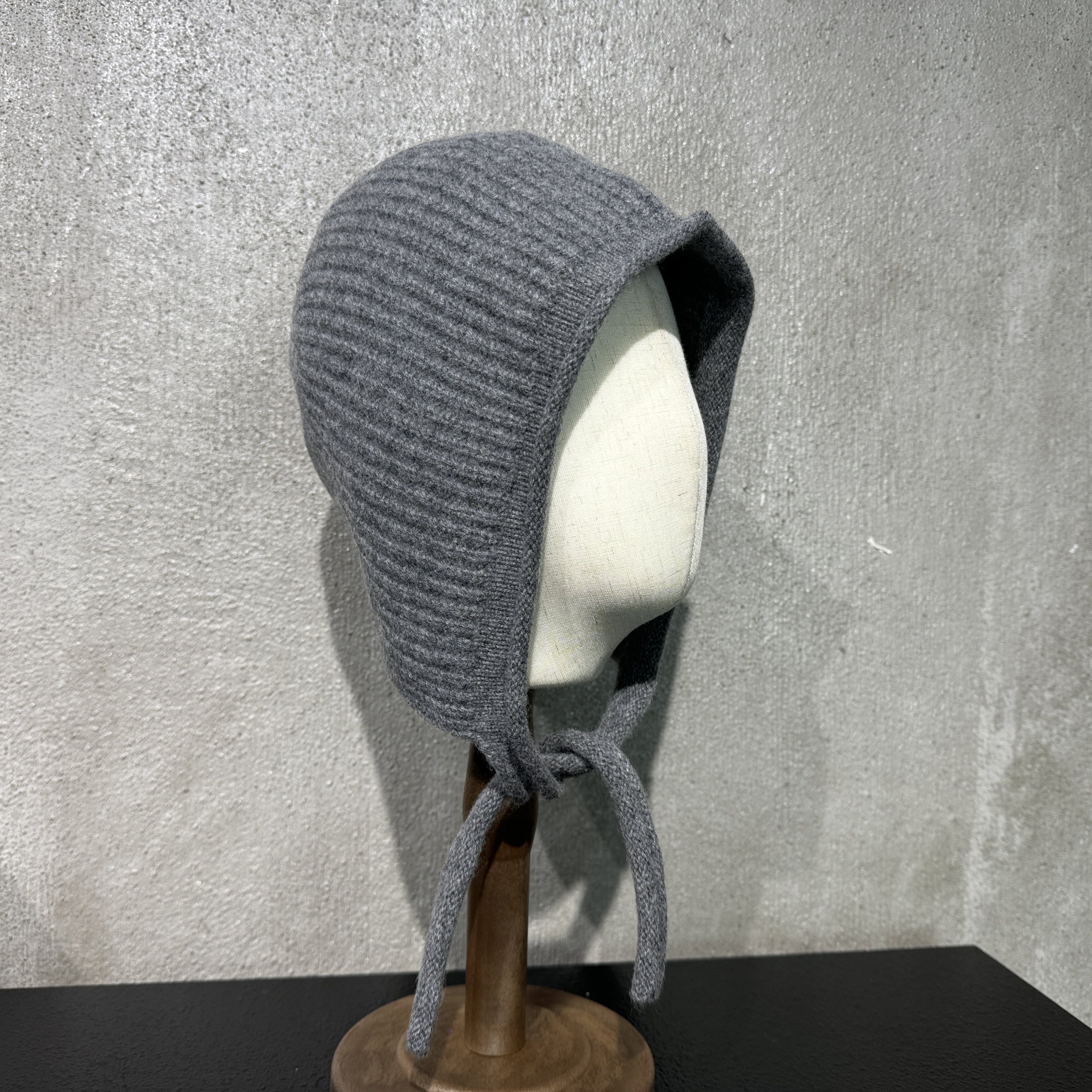 高端经典版 手钩 牦牛绒混羊毛 优雅法式包头帽女士秋冬帽