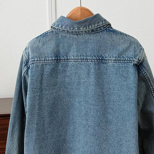 0321 复古流行男女情侣款 春季 青年流行时尚 复古牛仔外套BK 新款