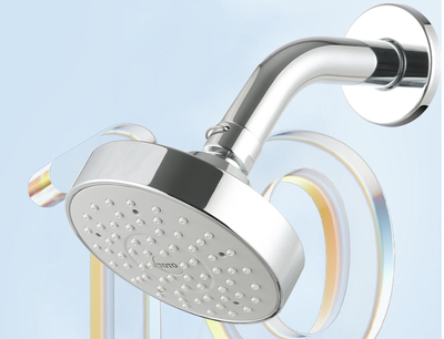 toto原装固定式墙出水淋浴花洒