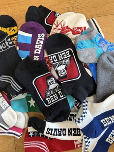 本戴维斯日单 款 原单货Ben Davis低帮毛巾袜全棉船袜工装