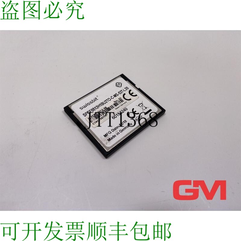 原装供应B&R 工业紧凑型闪存卡 5CFCRD.0512-06 修订版 G0 内存模