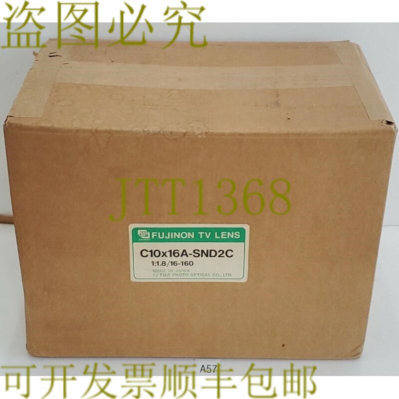 原装供应农 C10x16A-SND2C 电视镜头 1:1.8/16-160 + !