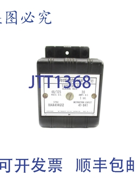 原装供应184A414G12 TRB-1 48/125VDC 30A UNMP