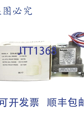 原装供应BARKSDALE D1H-A150SS 480VAC 3A 1.5-150PSI NSMP