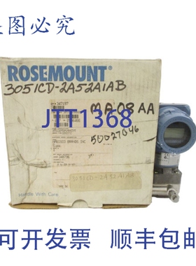 原装供应ROSEMOUNT 30512A52A1AB4E5M5 10.5-55VDC 3626PSI NSMP