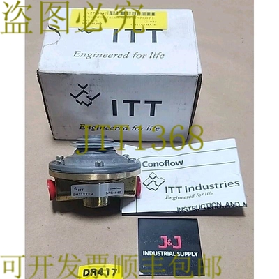 原装供应SURPLUS ITT GH21XTXM Conoflow 压力调节器 1/4 英寸 Np