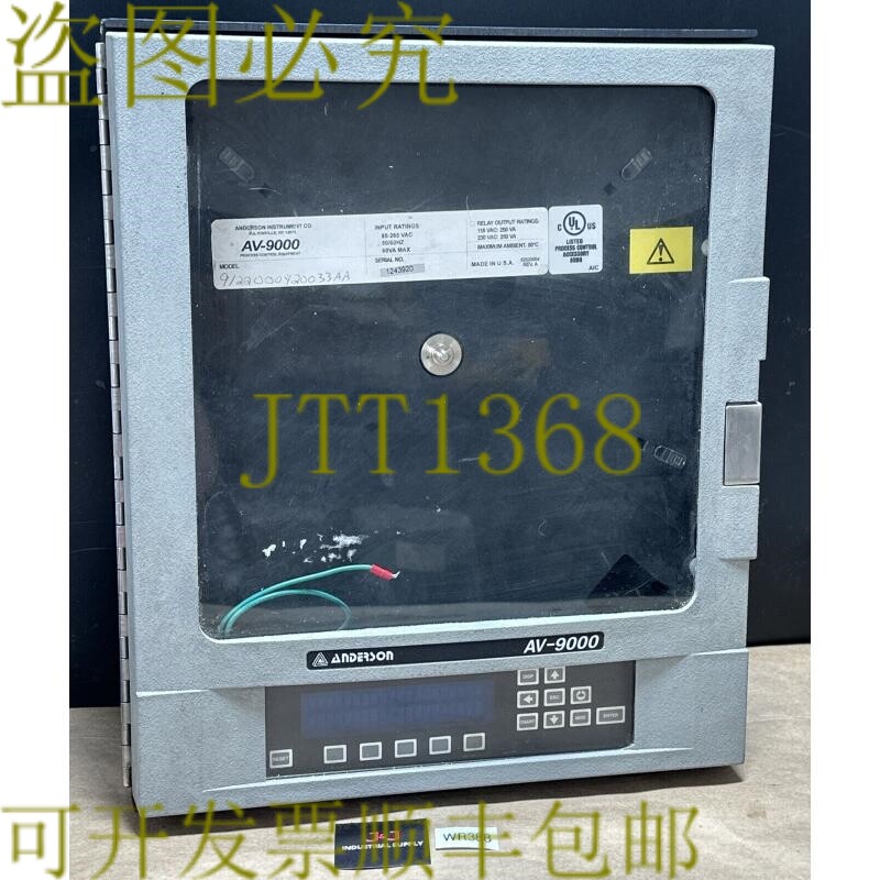 原装供应 - erson 乐器 AV-9000 图表记录器 9122000420033AA