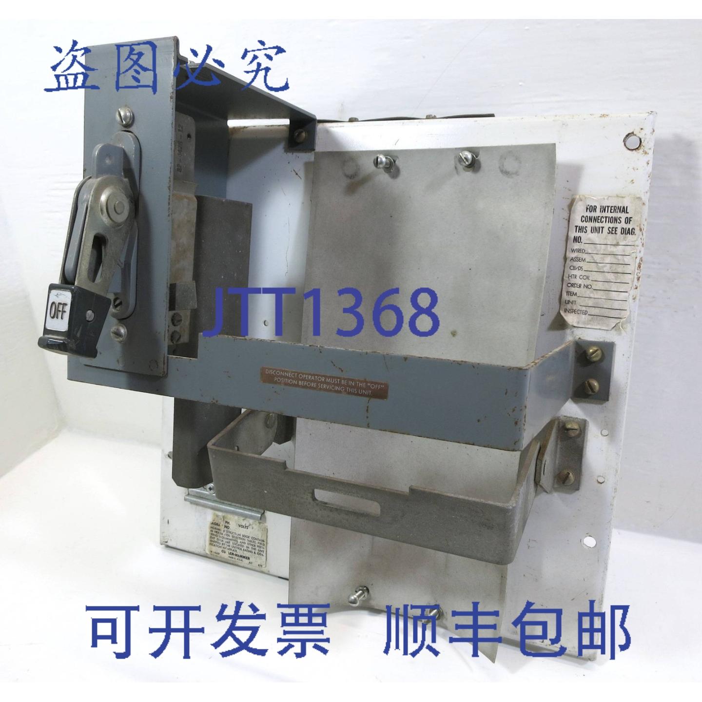 原装供应Cutler Hammer F10 Unitrol 800安培断路器型隔离开关MCC