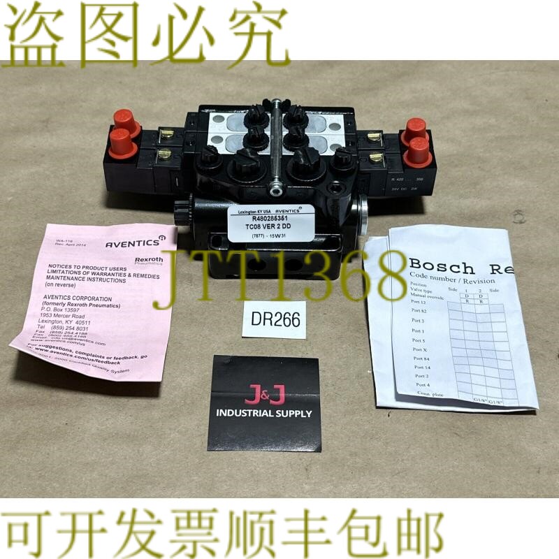 原装供应- Rexroth R480285351 TC08 版本 2 DD 液压电磁阀 ????
