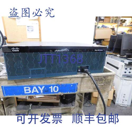 现货供应Cisco 3925 服务路由器，带 C3900-SPE100、2 VIC2-4FX0