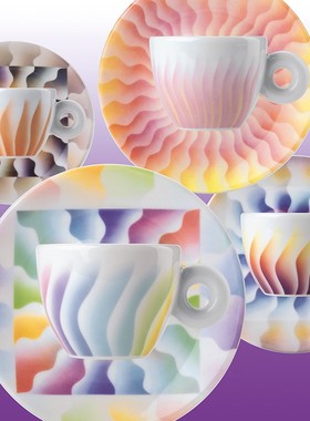 意大利illy咖啡2023年典藏杯朱迪·芝加哥JudyChicago咖啡杯礼盒