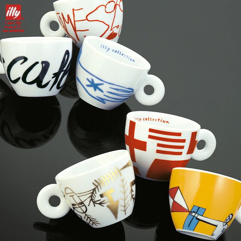 意大利illy浓缩咖啡杯2000年典藏