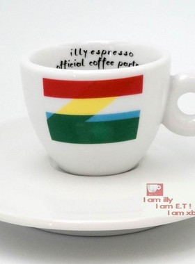 意大利illy2015EXPO米兰世博会徽BAR版艺术版杯 米兰世博浓缩杯