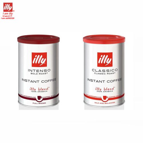 Illy意大利香醇风味速溶咖啡