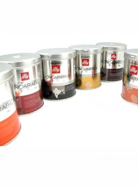 意大利ILLY意利125克罐装单品咖啡粉illy埃塞俄比亚巴西 哥伦比亚