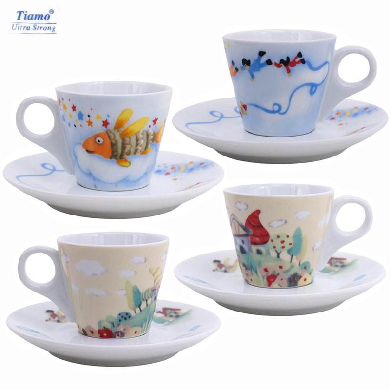 意大利Tioma原单童话系列咖啡杯