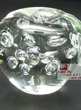 书柜摆件儿童房饰品蜂鸟琉璃透明