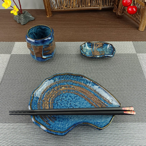 摆台四件套餐具日式餐厅前厅台面