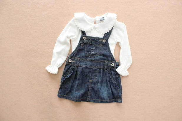 Chemise fille à manche longue - Ref 2087376 Image 3