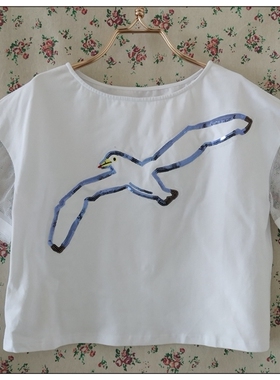 自然元素专柜正品夏季款 海鸥•海鸥 针织衫/短T恤 XIC44